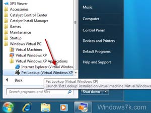Windows 7 y su modo xp